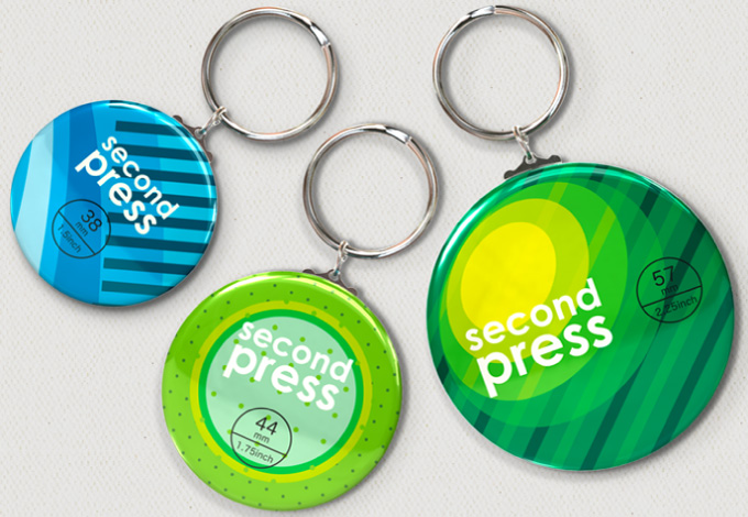 大きなキーホルダーのセット